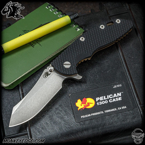 Hinderer Knives: XM-18 3.5 inch Skinner - Stonewashed Bronze