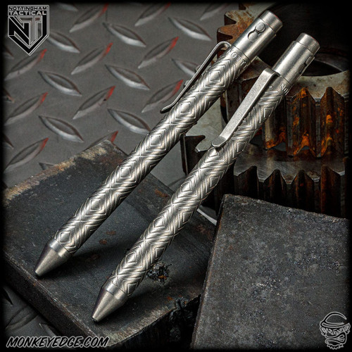 Nottingham Tactical Pen: G2 Full Size - Titanium - Marksman