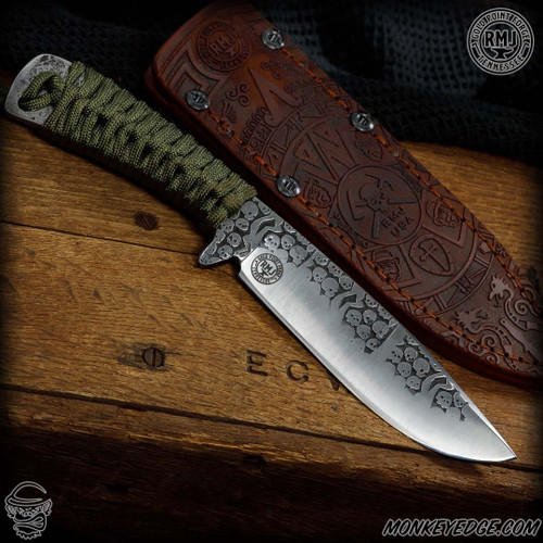 RMJ Tactical: Gold Point Forged 37 SK Knife - Catacombs