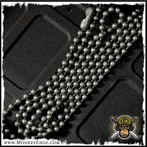 Dog Tag Ball Chain - 24 Inch  (BS0008)