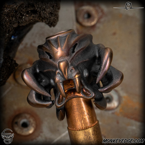 Dmitry Streltsov Bead: Aspid - Titanium Bronze