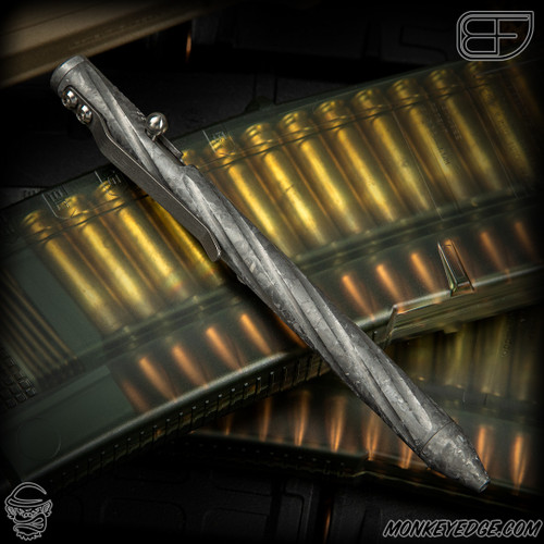 Fellhoelter TiBolt Pen - CrystalTi Spiral Fluted - Cptn Axel Collab