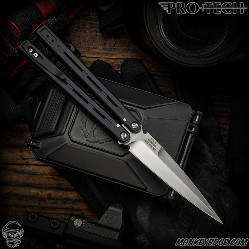 Pro-Tech Knives: FlyFather 2.0 - Satin/Black