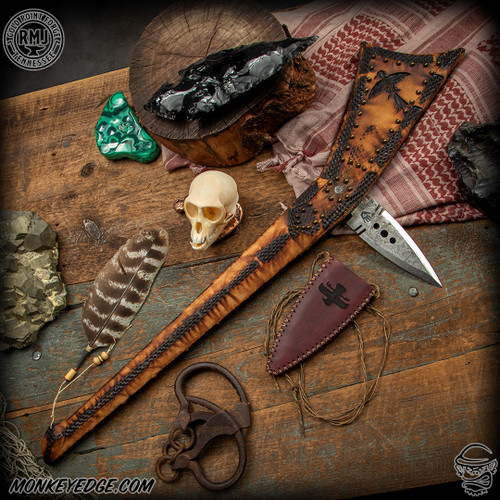 Copy of RMJ Tactical: Gold Point Gun Stock War Club - File Branded/Thunderbird