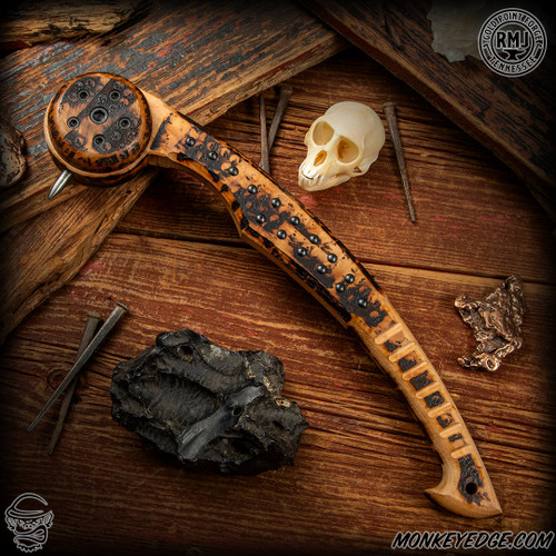RMJ Tactical: Gold Point Ball Head War Club - File Branded/Catacombs
