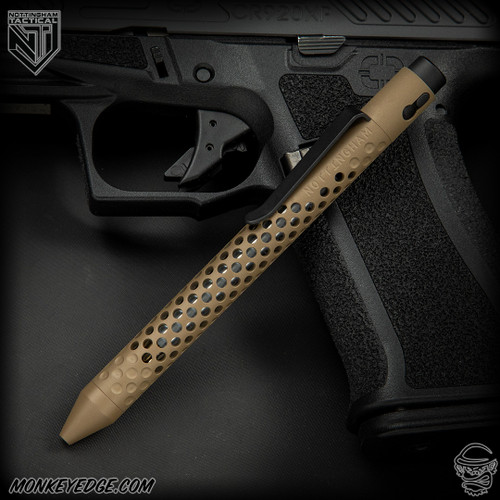 Nottingham Tactical: Standard Pen - Titanium FDE RIP - Single Lock