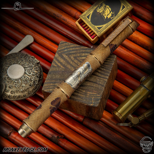 Dmitry Streltsov Pen: Kamikaze - Samurai Engraved