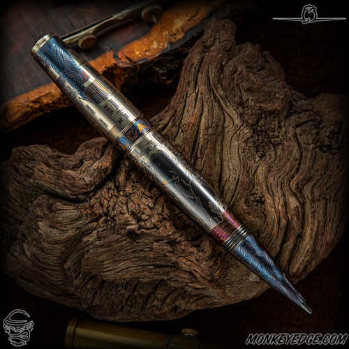 Dmitry Streltsov Pen: Icebreaker - Basil Cat Engraved