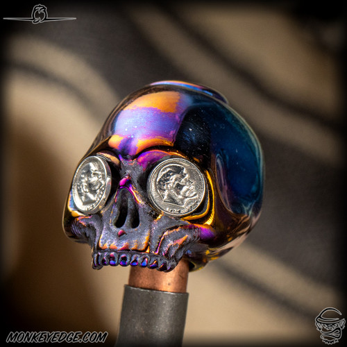 Dmitry Streltsov Bead: Lucky Pilgrim - Cobalt/Silver