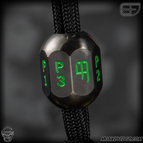 Fellhoelter Betting Bead Put-and-Take - Zirconium/Green