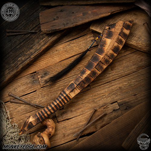 RMJ Tactical: Gold Point Red Stick War Club - Celtic - Natural