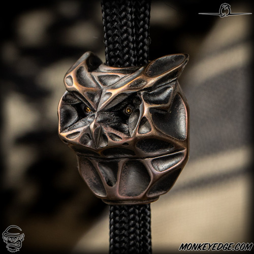 Dmitry Streltsov Constellation Bead: Owl - Titanium/Gold