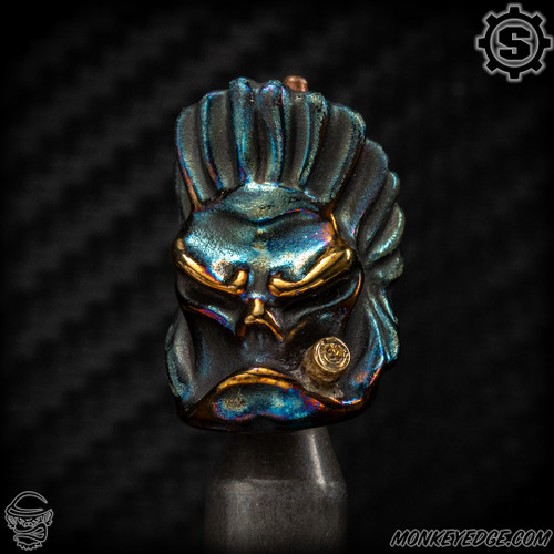 Starlingear Bead: The Native - Cobalt/Brass