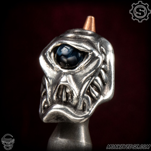Starlingear Bead: Slyclops - Silver/Pietersite