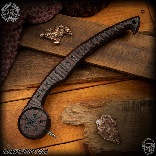 RMJ Tactical: Gold Point Ball Head War Club - File Engraved