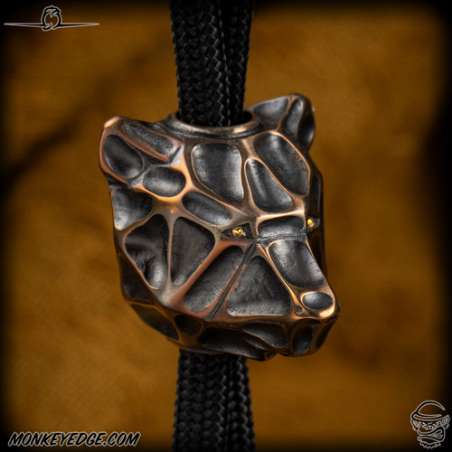 Dmitry Streltsov Constellation Bead: Bear - Titanium/Gold