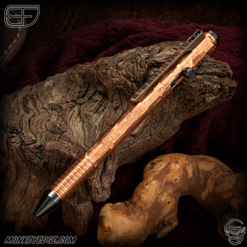 Fellhoelter TiBolt Pen - Copper Pixel Zirc Bolt + Tip + Cap - Cptn Axel Collab