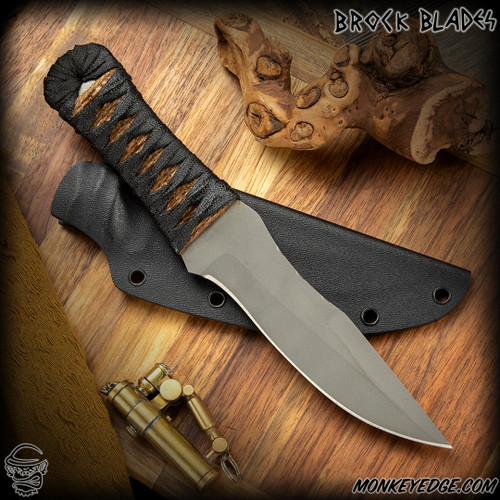 Brock Blades: Ulfaldi - Acidwashed/Tsuka Wrapped w/Jute Underwrap