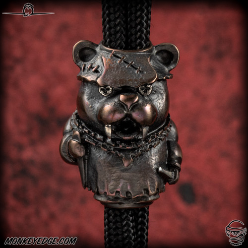 Dmitry Streltsov Bead: Bad Teddy - Titanium