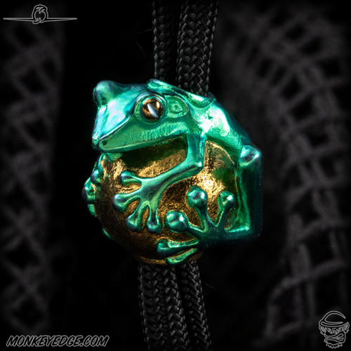 Dmitry Streltsov Bead: Frog - Titanium