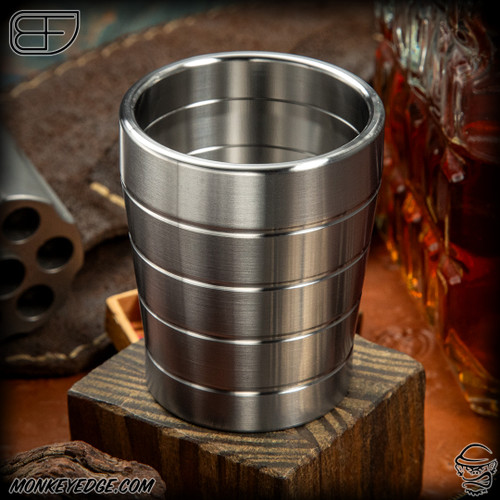 Fellhoelter Titanium Shot Glass - Rings