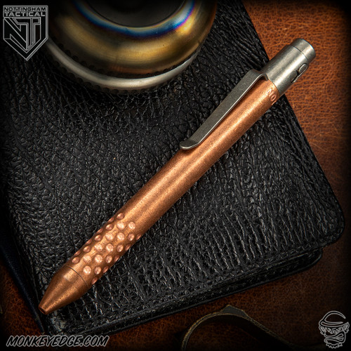 Nottingham Tactical: Standard Pen - Copper Tumbled - Standard - Single Lock