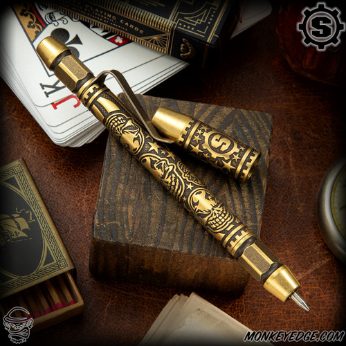 Starlingear x Ti2 Design: Techliner Pen - Brass MIAC