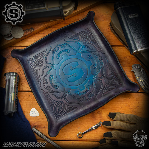 Starlingear Ryk Maverick Custom Valet Tray - Large Embossed Vintage S-Gear