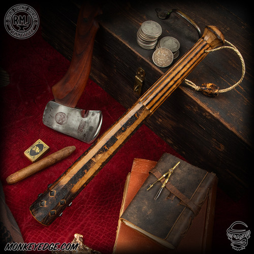 RMJ Tactical: Gold Point Viking Cudgel - Natural Triskele