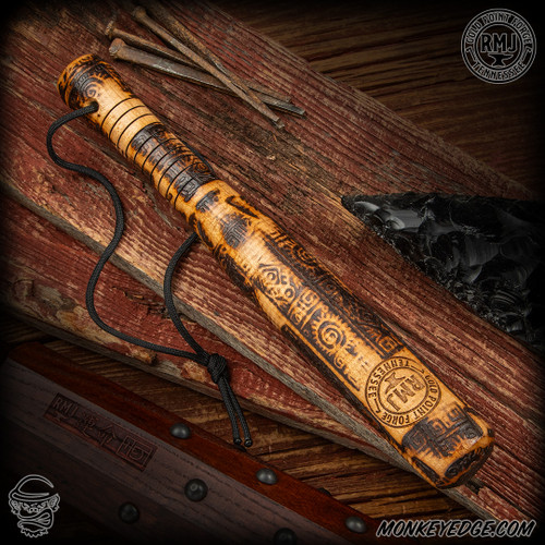 RMJ Tactical: Gold Point Loaded Barkeep Stick - Aztec Pottery