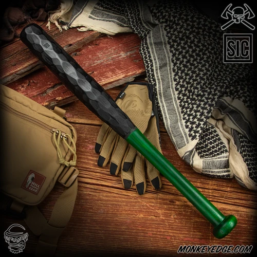 RMJ Tactical: Mini Slugger - Textured Black/Green