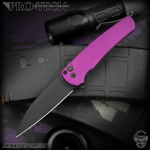 Pro-Tech Knives: Malibu Wharncliffe - Black/Purple