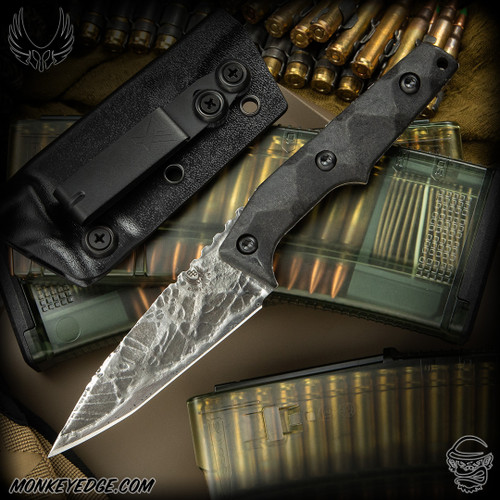 Bawidamann Blades: Slim Huginn Slicer - Sinew Etched/Quicksilver