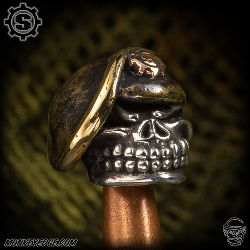 Starlingear Bead: Slickster Beret - Silver/Brass/Copper