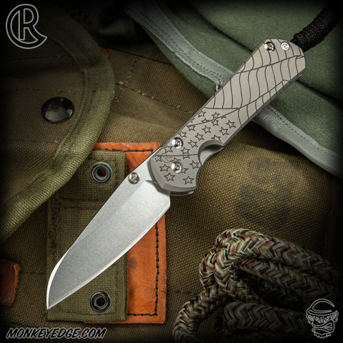 Chris Reeve Knives Folder: Sebenza 31 Small - Insingo Forever Flag