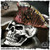 Ace Metal Works Bead: Ace Founding Father with Stamp - Silver/Copper Flamed Red Tones