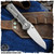 Chris Reeve Knives Folder: Inkosi Large Inlay - Insingo Black Micarta