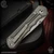 Chris Reeve Knives Folder: Inkosi Large Inlay - Drop Point Black Micarta