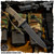 Chris Reeve Knives Fixed: Green Beret 7 Inch - Black