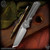 Chris Reeve Knives Folder: Inkosi Large Inlay - Tanto Black Micarta