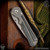 Chris Reeve Knives Folder: Inkosi Large Inlay - Tanto Black Micarta