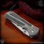 Chris Reeve Knives Folder: Inkosi Large Inlay - Drop Point Black Micarta Left Handed