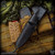 Sheath: Chris Reeve Green Beret 5.5 Inch Gfeller Casemakers Leather Left Handed