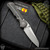 Chris Reeve Knives Folder: Inkosi Large Inlay - Insingo Black Micarta Left Handed