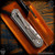 Chris Reeve Knives Folder: Inkosi Large Inlay - Tanto Black Micarta Left Handed