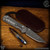 Chris Reeve Knives Folder: Sebenza 31 Small Inlay - Drop Point Black Micarta Raindrop Damascus
