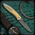 Chris Reeve Knives Folder: Mnandi - Box Elder/Boomerang Damascus