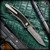 Chris Reeve Knives Folder: Mnandi - Bog Oak/Raindrop Damascus