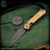 Chris Reeve Knives Folder: Sebenza 31 Small Inlay - Drop Point Box Elder Boomerang Damascus
