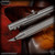 Fellhoelter CrafTiBolt Knife - Titanium Tumbled Straight Fluted